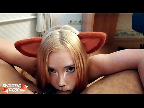 ❤️ Kitsune glutas dikon kaj kumas en ŝia buŝo ☑ Pornvideo ĉe ni ❤